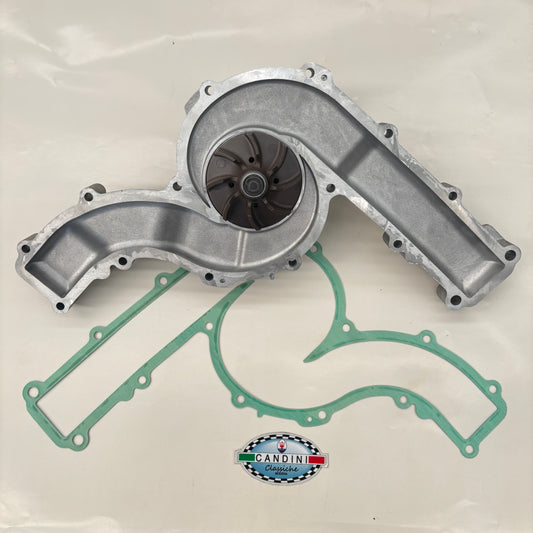 195433 ex 585045900 POMPA ACQUA MASERATI V8 CILINDRI con guarnizione