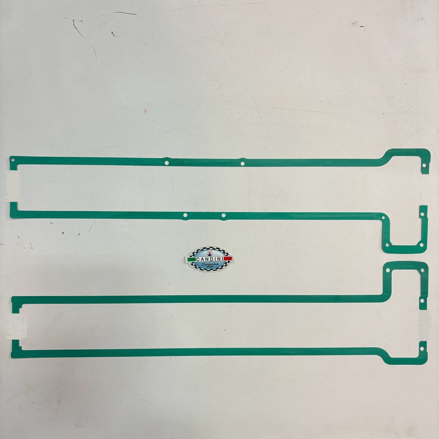 46962+46963+53412+53413 GUARNIZIONI COPERCHI CAMME PER MASERATI 6 CIL. LINEA AD INIEZIONE