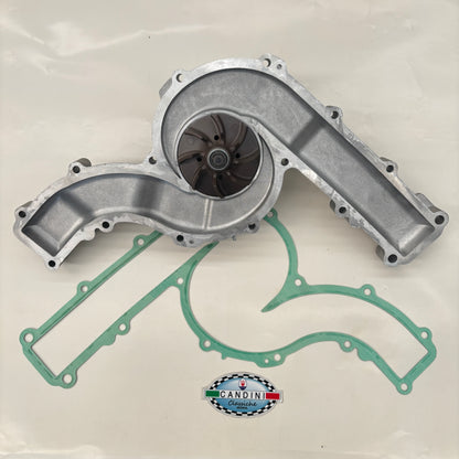 195433 ex 585045900 POMPA ACQUA MASERATI V8 CILINDRI con guarnizione